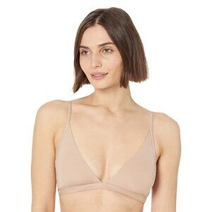 NWT M Calvin Klein Women's Form to Body Natural Lightly Lined Triangle Bralette